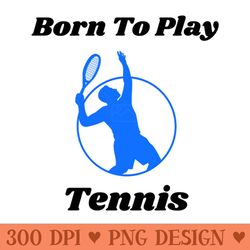 us open born to play tennis - png download library