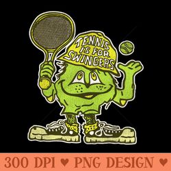 tennis is for swingers - png file download