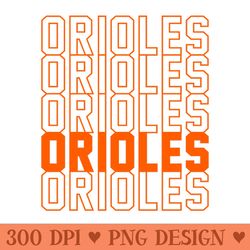 orioles - png download pack