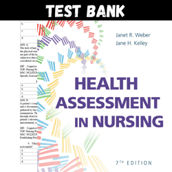 latest 2023 health assessment for nursing practice 7th edition janet r weber test bank |  all chapters