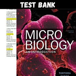 latest 2023 microbiology-an introduction, 13th edition tortora test bank |  all chapters