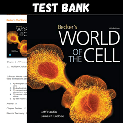 latest 2023 becker's world of the cell 10th edition, kindle edition by jeff hardin test bank |  all chapters