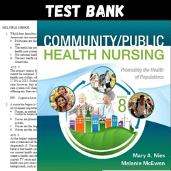 latest 2024 community public health nursing 8th edition by nies, melanie mcewen test bank | all chapters