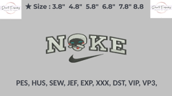 nike eva embroidery file , manchine embroidery, wall e