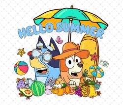 blue dogs hello summer png, blue dogs brother svg, dogs png, dogs svg, dogs family svg digital