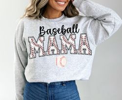 baseball mama png design sublimation png retro mama png