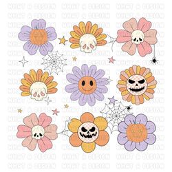 groovy halloween png - halloween png - vintage halloween