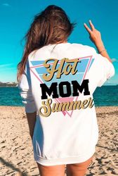 hot mom summer svg png vintage summer svg