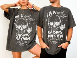 raising mayhem png snarky sassy mom skeleton design png