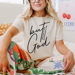 but god svg, but god shirt svg,faith svg, god is greater, created with a purpose svg, christian svg