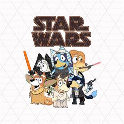 bluey star wars png, bluey may the 4th be with you, bluey family png, bluey png, bluey bingo, bluey mom png, bluey dad