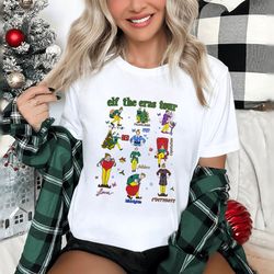 christmas elf shirt, elf eras tour shirt, elf christmas sweatshirt, christmas taylor's version shirt, elf christmas movi