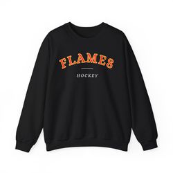 Calgary Flames Comfort Premium Crewneck Sweatshirt, vintage, retro, men, women, cozy, comfy, gift