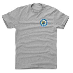 new jersey men's cotton t-shirt - new jersey lifestyle new jersey state flag emblem wht