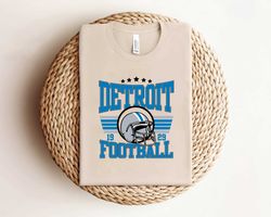 Vintage Detroit Football HelmetShirtShirtShirt