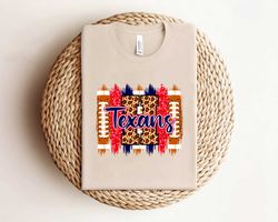 texans brushstroke leopard houston football shirt