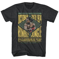 muhammad ali rumble in the jungle boxing shirt