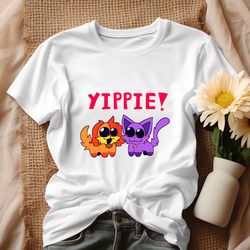 vintage yippie angry critters catnap shirt