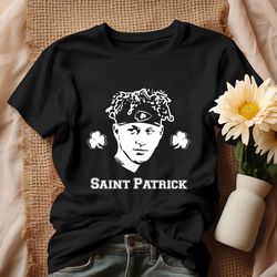 St Patrick Mahomes Saint Patrick Kansas City Football Shirt