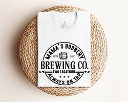 funny breast feeding crewneck shirt, brewing co shirt, mama's boobery shirt, new mom shirt, new mom shirt, maternity shi