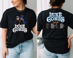 luke combs 2024 tour shirt, luke combs shirt, luke combs merch, country music tee, luke combs fan shirt, cowboy combs, c