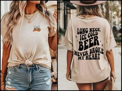 luke combs beer never broke my heart shirt, country concert shirt, western rodeo tee, luke combs tour 2024 merch