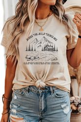 luke combs shirt, where the wild things are, country concert shirt, western rodeo tee, luke combs tour 2024 merch