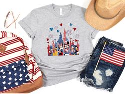 mickey mouse and friends 4th of july shirt, disney freedom, disney independence shirt, 4th of july shirts, disney 4th of