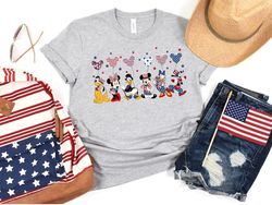 mickey mouse and friends 4th of july shirt, disney freedom, disney independence shirt, 4th of july shirts