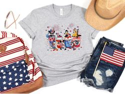 disney party in the usa shirt, disney fourth of july, mickey and friends 4th of july shirt, independence day shirt