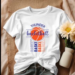 thunder basketball retro oklahoma city shirt