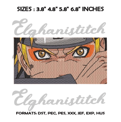 naruto eyes. uzumaki , naruto anime embroidery design file , machine embroidery, anime pes design naruto eyes brother.