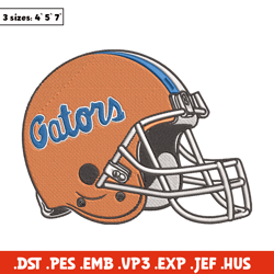 florida gators helmet embroidery design, ncaa embroidery, sport embroidery,logo sport embroidery,embroidery design