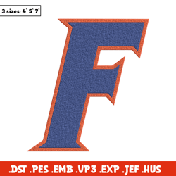 florida gators logo embroidery design, baseball embroidery, sport embroidery, logo sport embroidery, embroidery design