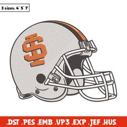 idaho state bengals helmet embroidery design, sport embroidery, logo sport embroidery, embroidery design,ncaa embroidery