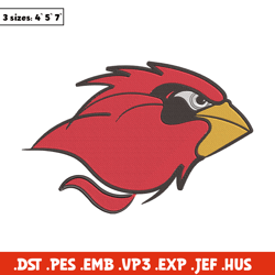 Lamar University mascot embroidery design,NCAA embroidery,Sport embroidery , Embroidery design, Logo sport embroidery