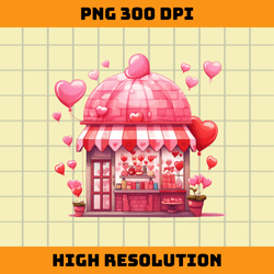 valentine house png design