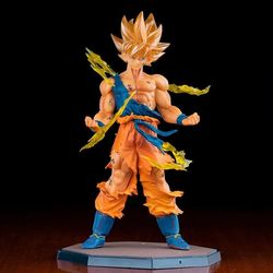 son goku dragon ball z super saiyan anime action figure collection, toy statue , durable and detailed collectible