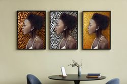 beautiful contemporary portrait africa