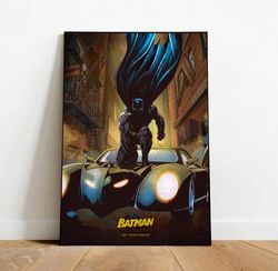 batman canvas, canvas wall art, rolled canvas print, canvas wall print, movie canvas