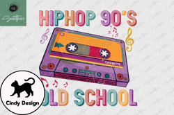 old school hip hop 90s cassette lovers design 28