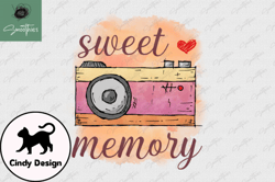 sweet memory photography vintage png design 40