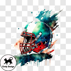 unique and creative sports helmet design png design 305