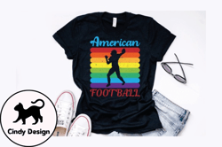 american football vintage design design 281