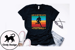 american football vintage design design 280