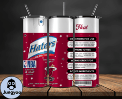 miami heat tumbler wrap, basketball design,nba teams,nba sports,nba tumbler wrap,nba ds-104