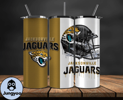 jacksonville jaguars tumbler wrap, nfl logo tumbler png, nfl design png-09