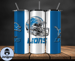 detroit lions tumbler wrap, nfl logo tumbler png, nfl design png-24