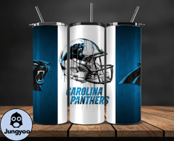 carolina panthers tumbler wrap, nfl logo tumbler png, nfl design png-22