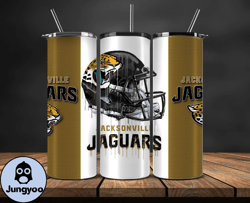 jacksonville jaguars tumbler wrap, nfl logo tumbler png, nfl design png-30